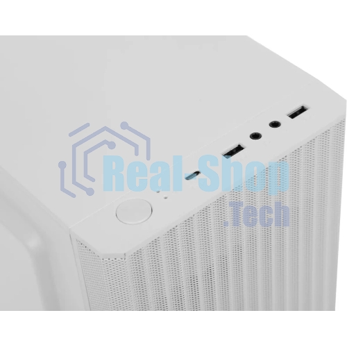 Компьютерный корпус AeroCool/Formula Air Mesh G1 белый без БП mATX 1x80мм 2xUSB 2.0 1xUSB3.1 audio bott PSU