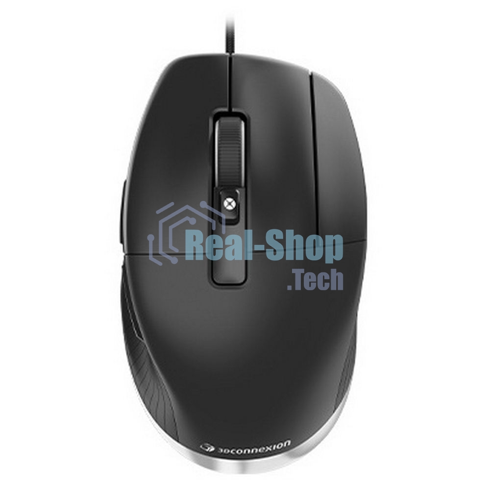 Мышь проводная 3DConnexion CadMouse Pro (3DX-700080) черный, 7200 dpi, USB, кнопки - 7