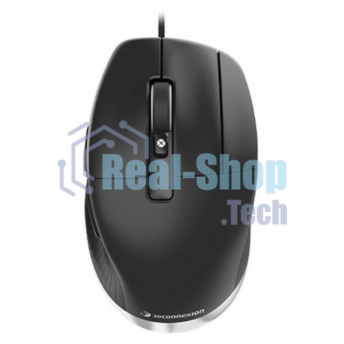 Мышь проводная 3DConnexion CadMouse Pro (3DX-700080) черный, 7200 dpi, USB, кнопки - 7