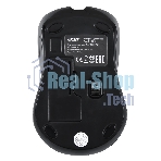 Мышь беспроводная Acer OMR010 черный, 1200 dpi, радиоканал, USB, кнопки - 3