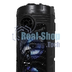 Минисистема Hyundai H-MC170 черный 80Вт/FM/USB/BT/SD/MMC
