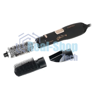 Фен-щётка Centek CT-2059 черный/золотистый, 1200 Вт, 25 мм