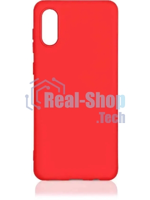 Чехол (клип-кейс) DF sOriginal-27, для Samsung Galaxy A02, красный df soriginal-27 (red)