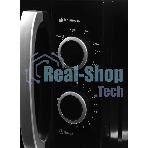 Микроволновая печь Galanz MOG-2009MB черный, 20 л, 700 Вт, переключатели - поворотный механизм