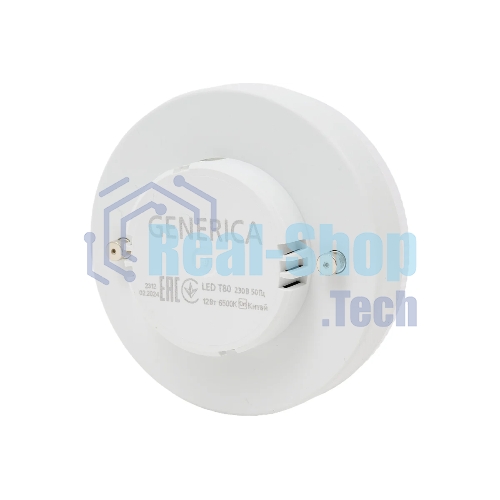 Лампа светодиодная GENERICA LL-T80-12-230-65-GX53-G T80 12Вт таблетка 6500К GX53 230В