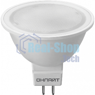 Лампа светодиодная ОНЛАЙТ 71638 OLL-MR16-5-230-4K-GU5.3