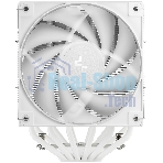 Кулер для процессора DEEPCOOL AG620 WH ARGb V2 LGA20XX/1700/1200/115X/AM5/AM4 (9шт/кор, TDP 260W, PWM, ARGb DUAL Fan 120мм, 6 тепл. трубок, белый) RET