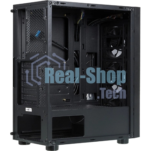 Компьютерный корпус Aerocool/Formula F-3401 (V1) черный без БП ATX 3x120мм 2xUSB 2.0 1xUSB 3.0 audio bott PSU
