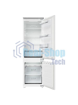 Встраиваемый холодильник Kuppersberg RBN 1761, High-Tech, ВхШхГ 178.5х54х55 см, объем 274 л, инверторный компрессор, электронное управление, скользящее крепление фасада, No Frost, LED освещение, супер заморозка, энергоэффективность А++
