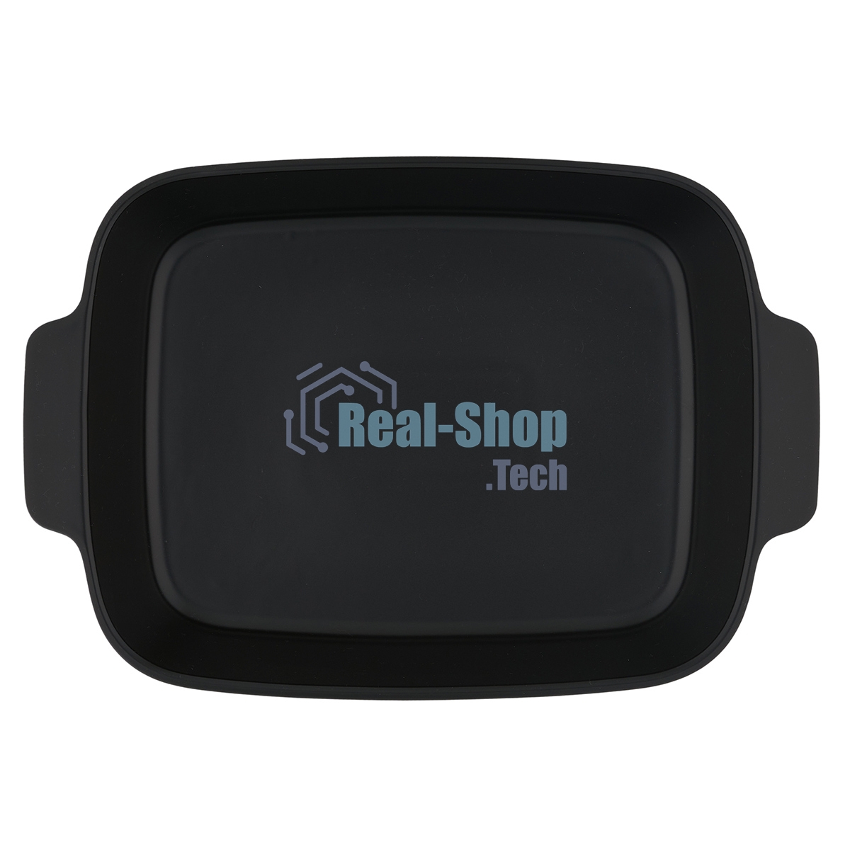 Форма для запекания MATTE BLACK квадратная 29,5x25,5x6,9см, жаропрочная керамика