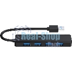 USB-концентратор Gembird UHB-C414, USB, USB 4 порта, USB Type-C