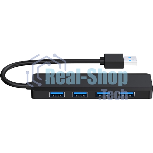 USB-концентратор Gembird UHB-C414, USB, USB 4 порта, USB Type-C