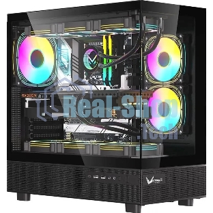 Компьютерный корпус AeroCool/Formula Crystal Z8 черный без БП ATX 9x120мм 7x140мм 1xUSB2.0 1xUSB3.0 1xUSB3.1 audio bott PSU