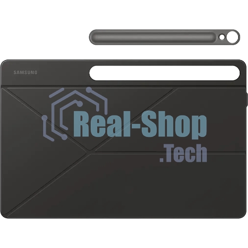 Чехол Samsung для Samsung Galaxy Tab S10 FE+ Smart Book Cover поликарбонат/полиуретан черный (EF-BX620PBEGRU)