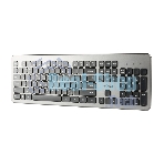 Комплект клавиатура+мышь Smartbuy 233375AG беспроводной, USB, 1600 DPI, серебристый