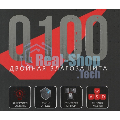 Клавиатура проводная A4Tech Bloody Q100 USB черный