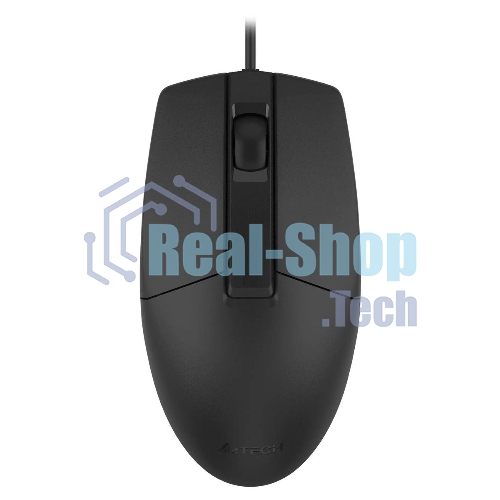 Комплект клавиатура+мышь A4Tech KK-3330 проводной, USB, 1200 DPI, чёрный