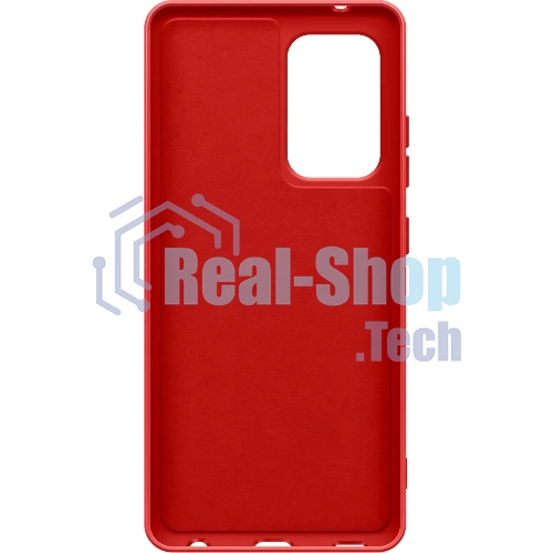 Чехол (клип-кейс) BORASCO Microfiber Case, для Samsung Galaxy A52, красный