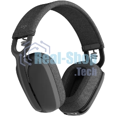 Гарнитура Logitech ZONE Vibe 100 серый, беспроводная, Bluetooth, до 20 ч