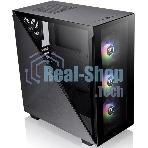 Компьютерный корпус Thermaltake Divider 300 TG ARGb черный без БП ATX 2x120мм 2xUSB 3.0 audio front door bott PSU