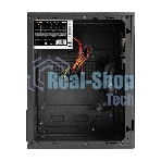 Компьютерный корпус Minitower ExeGate BAA-308MU2-AAA350 (mATX, БП AAA350 с вент. 8см, 1хUSB+2хUSB 3.0, HD Audio, черный)
