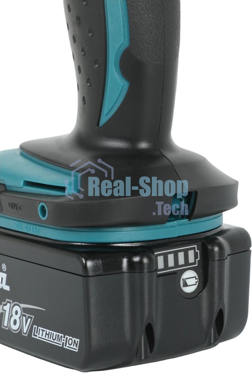 Дрель-шуруповерт Makita DDF453RFE, 18 В, 3 Ач, 42 Нм, щеточный