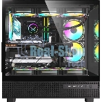 Компьютерный корпус AeroCool/Formula Crystal Z8 черный без БП ATX 9x120мм 7x140мм 1xUSB2.0 1xUSB3.0 1xUSB3.1 audio bott PSU