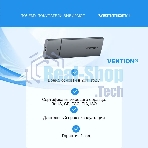 Корпус для SSD Vention USB 3.1 Gen 2-C M.2 NGFF (B-Key/B&M Key) Серый