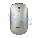 Комплект клавиатура+мышь Smartbuy 233375AG беспроводной, USB, 1600 DPI, серебристый