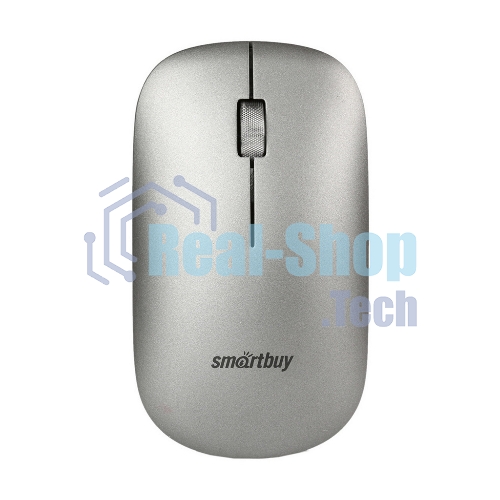 Комплект клавиатура+мышь Smartbuy 233375AG беспроводной, USB, 1600 DPI, серебристый