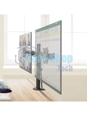 Кронштейн ONKRON D221E для двух мониторов 13
