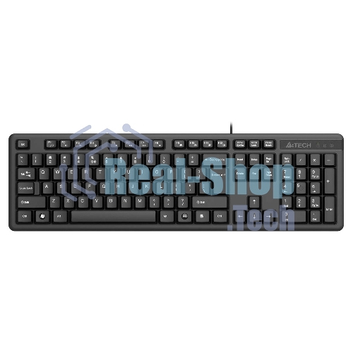 Комплект клавиатура+мышь A4Tech KK-3330 проводной, USB, 1200 DPI, чёрный