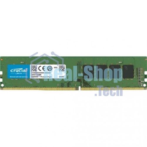 Оперативная память Crucial, DDR4, 16GB (1x16GB), 3200 MHz, CL22, без радиатора
