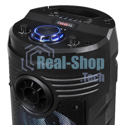 Минисистема Hyundai H-MC170 черный 80Вт/FM/USB/BT/SD/MMC