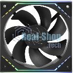 Кулер для корпуса Thermalright TL-M12R Reverse (124x120x25mm, 4-pin PWM, ARGB, 42.6CFM, 23.2dBA, 1500RPM, черный)