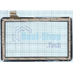 Сенсорное стекло (тачскрин) WJ608-V1.0 (V2.0), черное