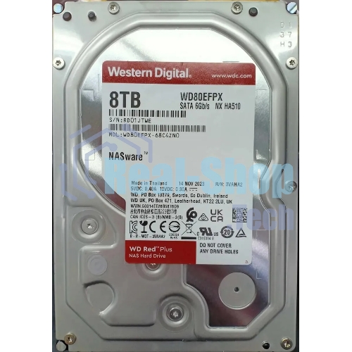 Жесткий диск HDD WD 8Tb, 5640RPM, SATA 3.5