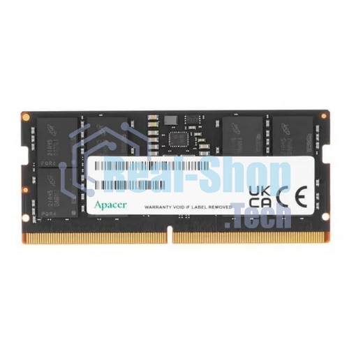 Оперативная память Apacer, DDR5, 16GB (1x16GB), 4800MHz, CL40, SO-DIMM
