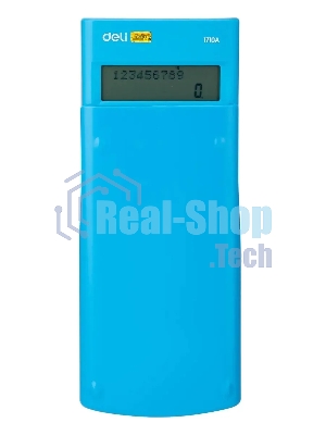 Калькулятор научный Deli E1710A/BLU синий 10+2-разр.