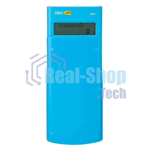 Калькулятор научный Deli E1710A/BLU синий 10+2-разр.
