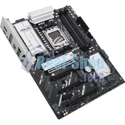 Материнская плата ASUS PRIME B840-PLUS WIFI, AM5, AMD B840, 4xDDR5, 4xSATA, 3xM.2, 1xPCIe 4.0 x16, 1xPCIe 3.0 x16, 2xPCIe 3.0 x16, 1xPCIe 3.0 x1, 1xDP, 1xHDMI, 1x 2.5Gb LAN, 8xUSB-A, 3x3.5 мм, 7.1, ATX