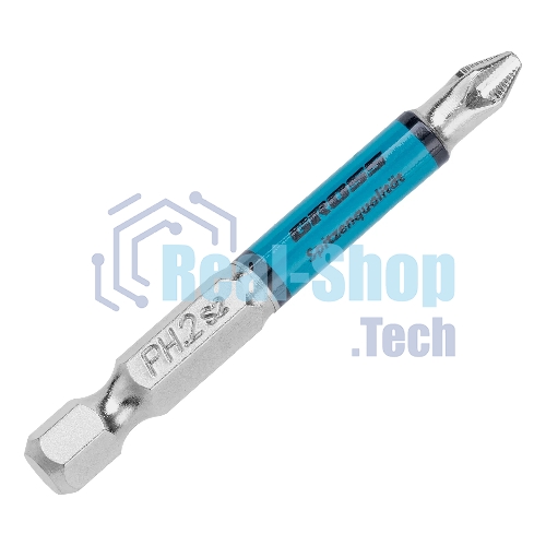 Бита Gross PH2х60 мм, сталь S2, кругл., 10 шт.