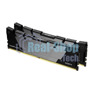 Оперативная память Kingston Fury Renegade, DDR4, 64Gb (2x32Gb), 3600MHz, CL18, DIMM, с радиатором, черный