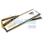 Оперативная память Patriot Viper Elite 5 TUF Gaming, DDR5, 48GB (2x24 GB), 6000 MHz, CL36, DIMM, радиатор, RGB, белый