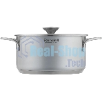 Кастрюля Rondell Modern RDS-1748, 4.8л, 24см, с крышкой, стальной
