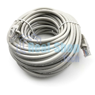 Патч-корд Buro UTP-5E-15M-G-LSZH UTP серый cat.5e RJ-45 (m)-RJ-45 (m) 15м