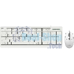 Комплект клавиатура+мышь Acer OCC400 проводной, USB, 2000 DPI, белый