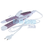 Мультистайлер DELTA LUX DL-0632 белый/сиреневый, 32 мм, 180 °C, 1 режим