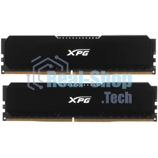 Оперативная память XPG Gaммix D20, DDR4, 32GB (2x16GB), 3200MHz, CL16, UDIMM, с радиатором, черный