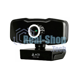 Веб-камера ACD Vision UC500 1920x1080, 30 кадр/с, USB Type-A, микрофон (2 шт), ручная фокусировка, автоосвещение, универсальное крепление